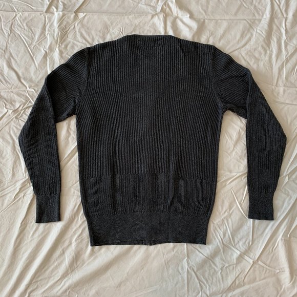 All Saints Metz Knit Cardigan Small Grey - Picture 6 of 9